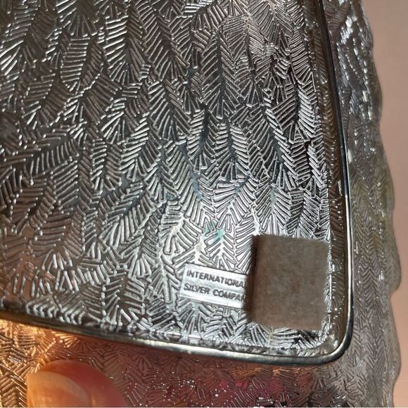 Vintage Silver Plated Christmas Tree Small Dish, Tray/ Candy/Nuts/Trinkets/Bulbs - Picture 7 of 16